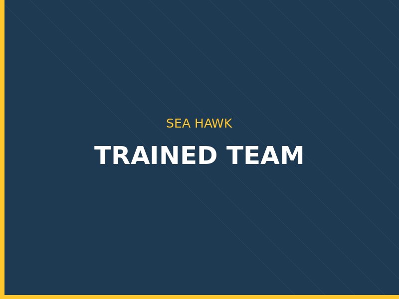 Sea Hawk CCTV control room