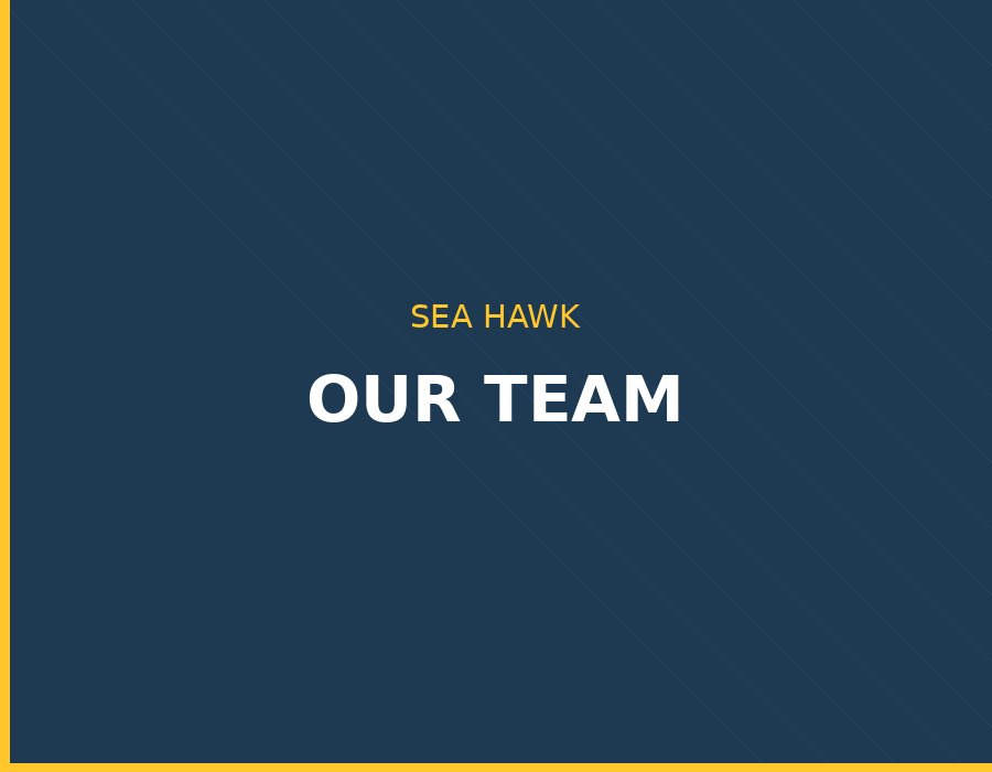 Sea Hawk supervisor reviewing site checklist